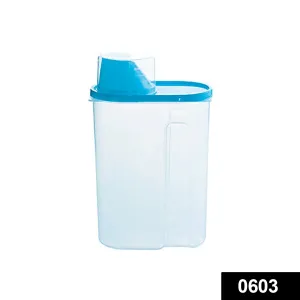 0603 Cereal Storage Container With Measuring Cup For Kitchen Storage (3 units)