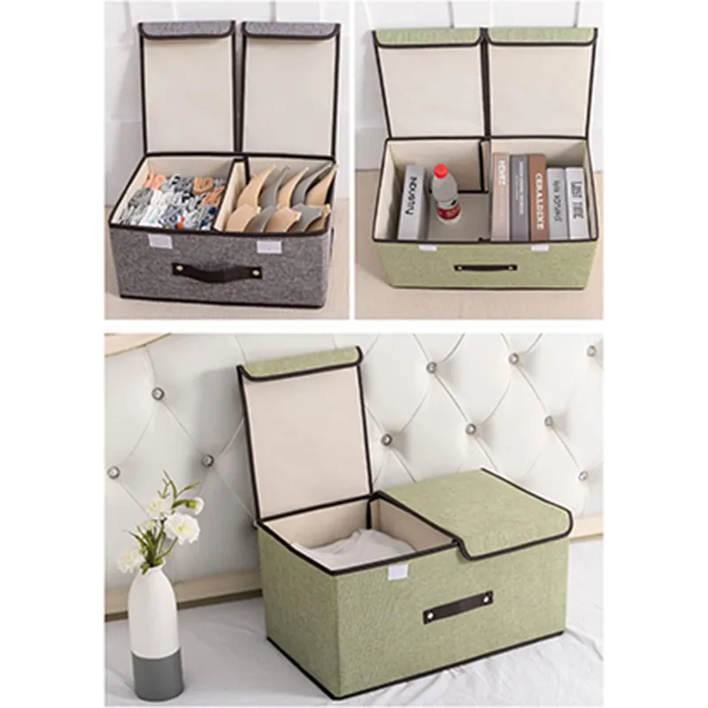 2 Compartment Storage Basket