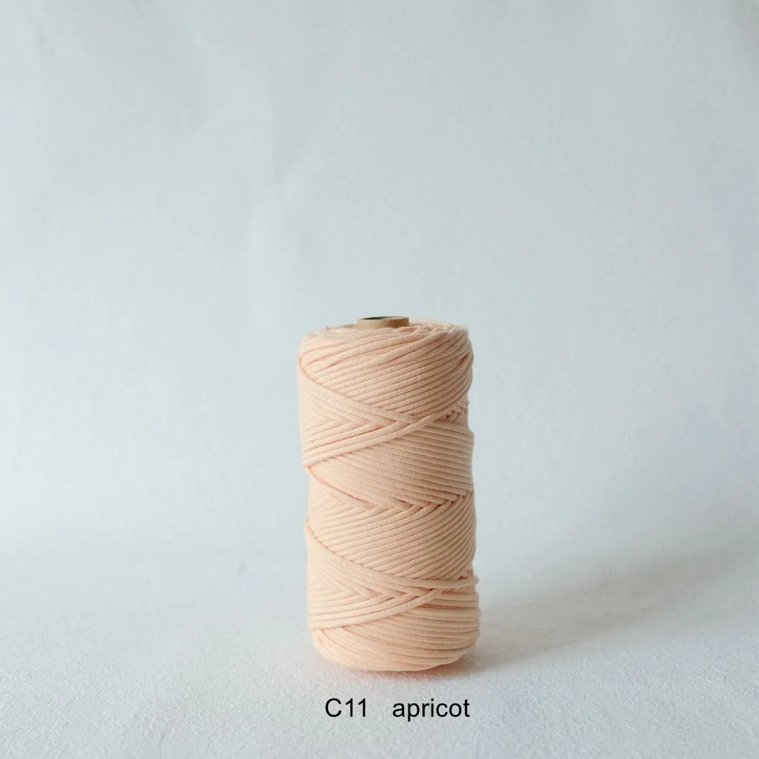 3MM MACRAME BRAIDED - CORED - 37 COLORS