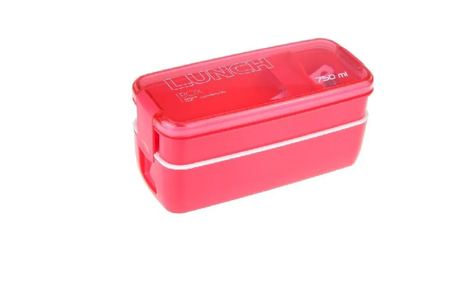 750ml Lunch Box Food Storage Container Microwave Oven Bento Boxes