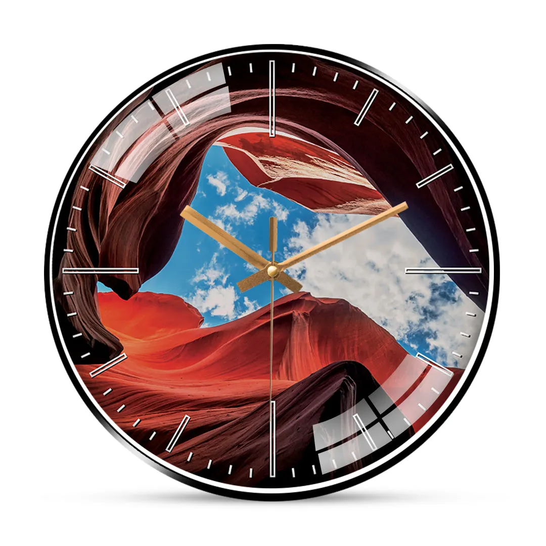 Antelope canyon nature Wall Clock