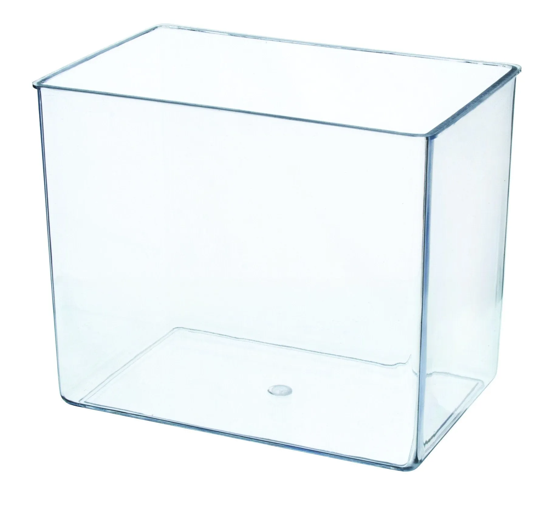 Aquarium Tank, Small - Molded Plastic - 0.75 Gallon Capacity - 7" x 6" x 4.25" - Eisco Labs