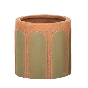 Aqueduct Ceramic Pot - Tall Arches