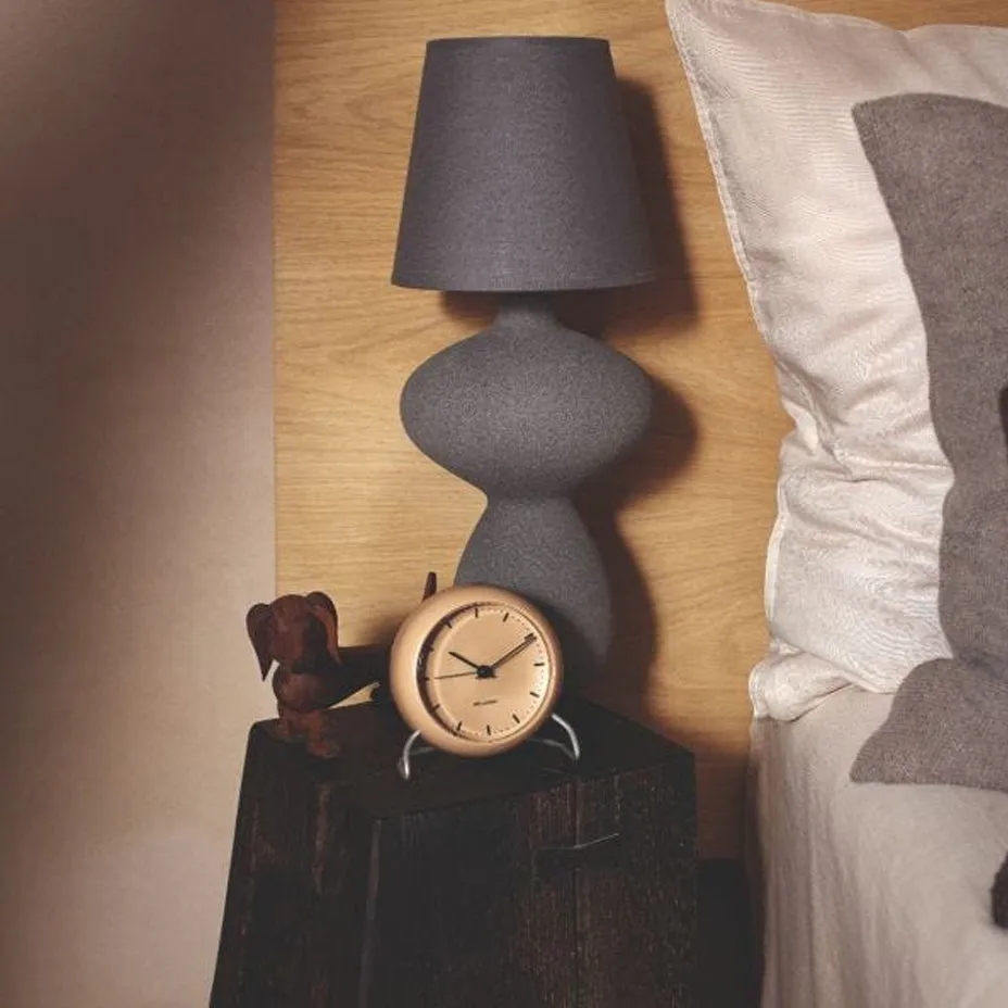 Arne Jacobsen - City Hall Alarm Clock - Sandy Beige