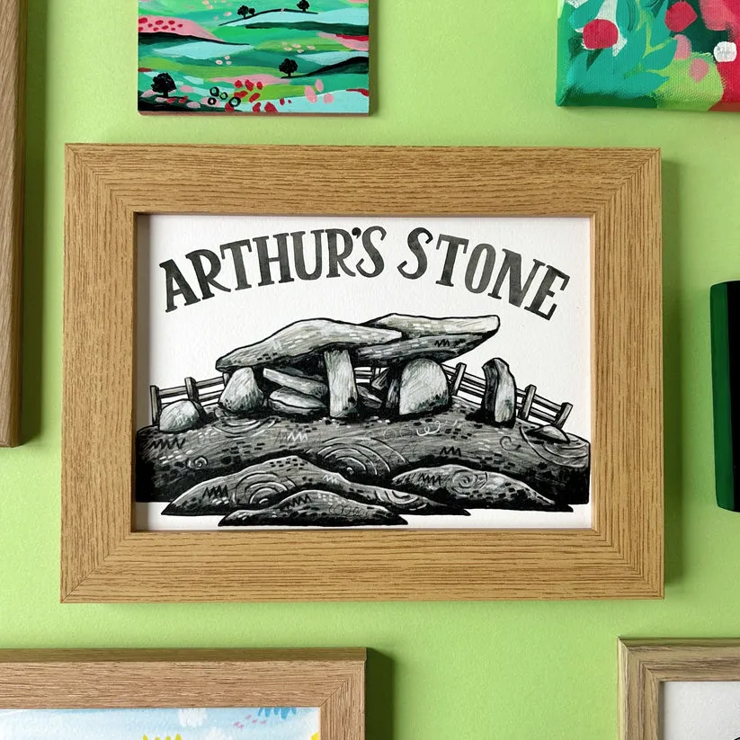 Arthur's Stone Print