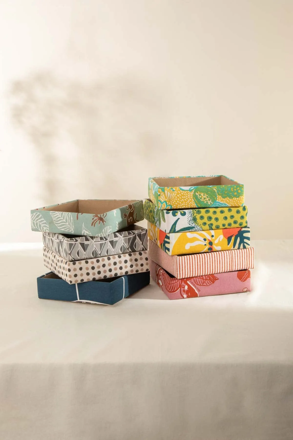 Assorted Square Fabric Storage Box