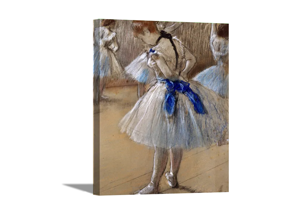 Ballerina Dancer | Edgar Degas Masters Classic Art in Gallery Wrapped Canvas | Various Sizes