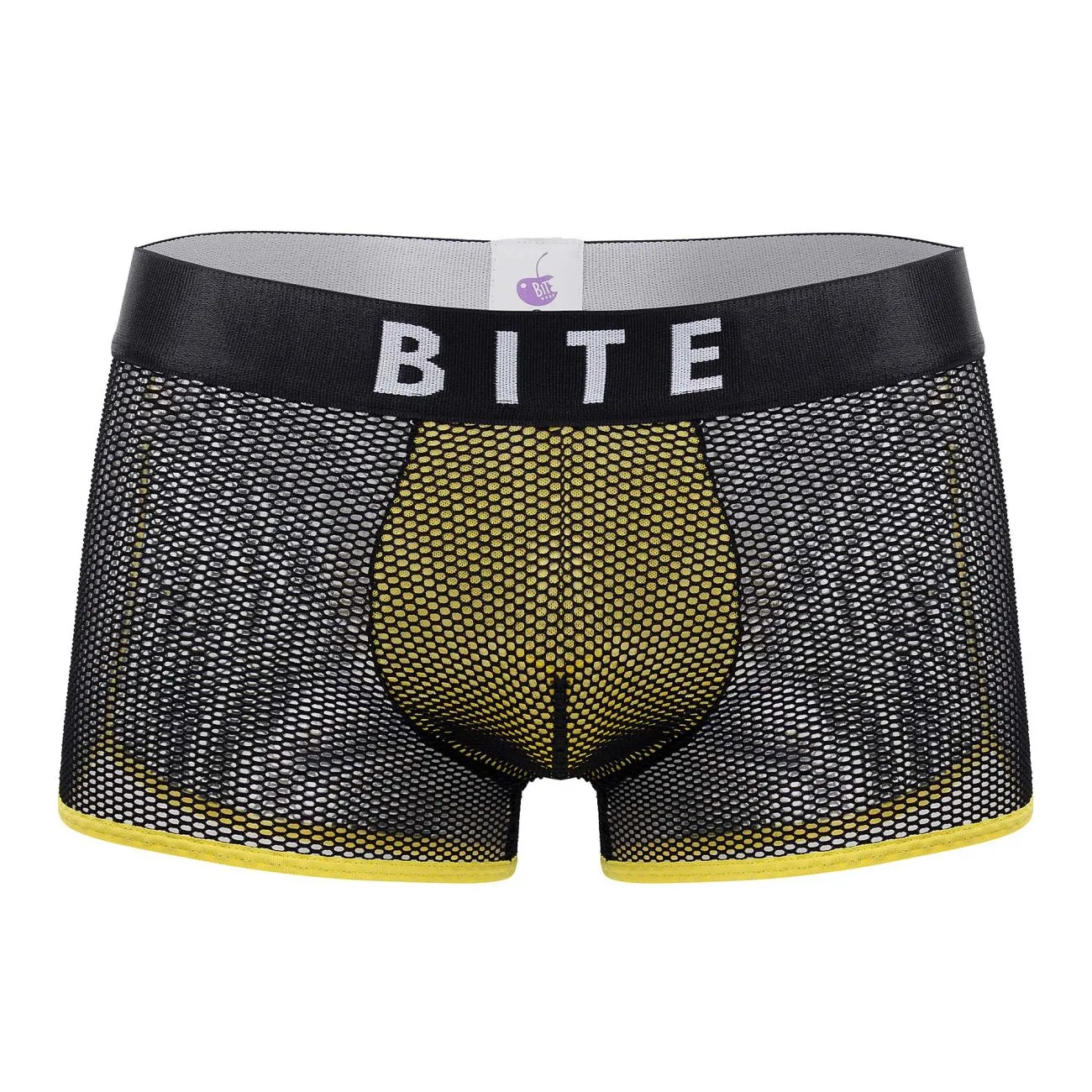 BiteWear BW2023107 Bright Kumquat Trunks Color Yellow