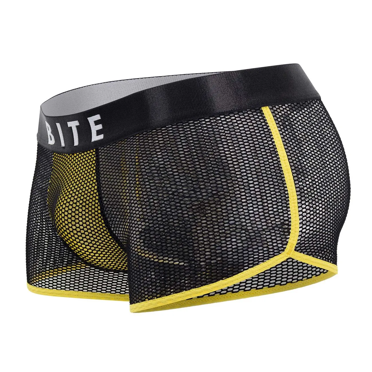 BiteWear BW2023107 Bright Kumquat Trunks Color Yellow