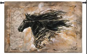 Black Beauty Wall Tapestry