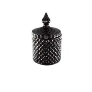 Black jar 15cm