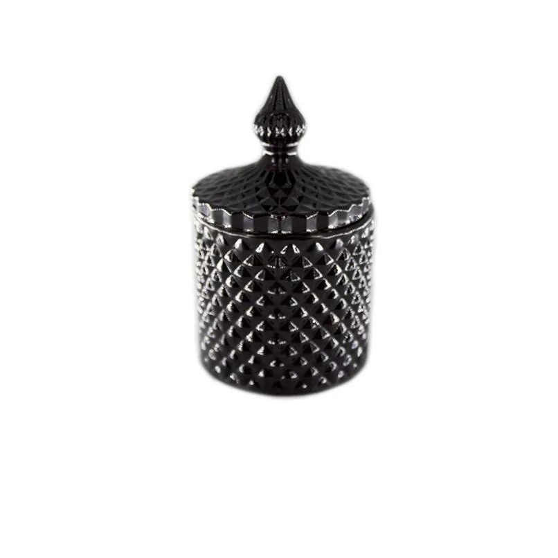 Black jar 15cm