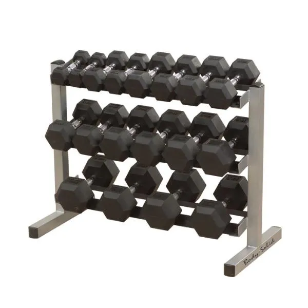 Body Solid 40" 3 - Tier Dumbbell Rack