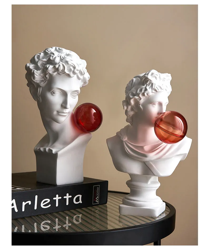 Bubble Pop Greek Sculpture Figurine