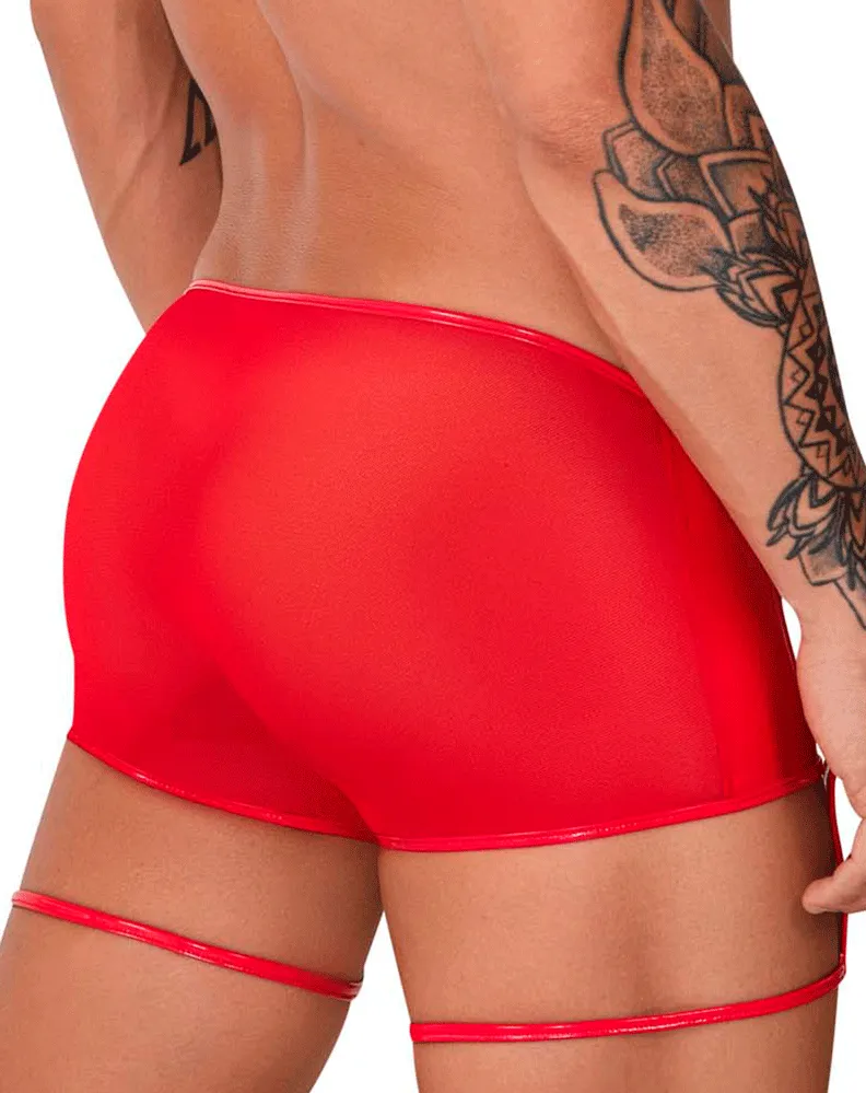 Candyman 99740 Garter Trunks Red