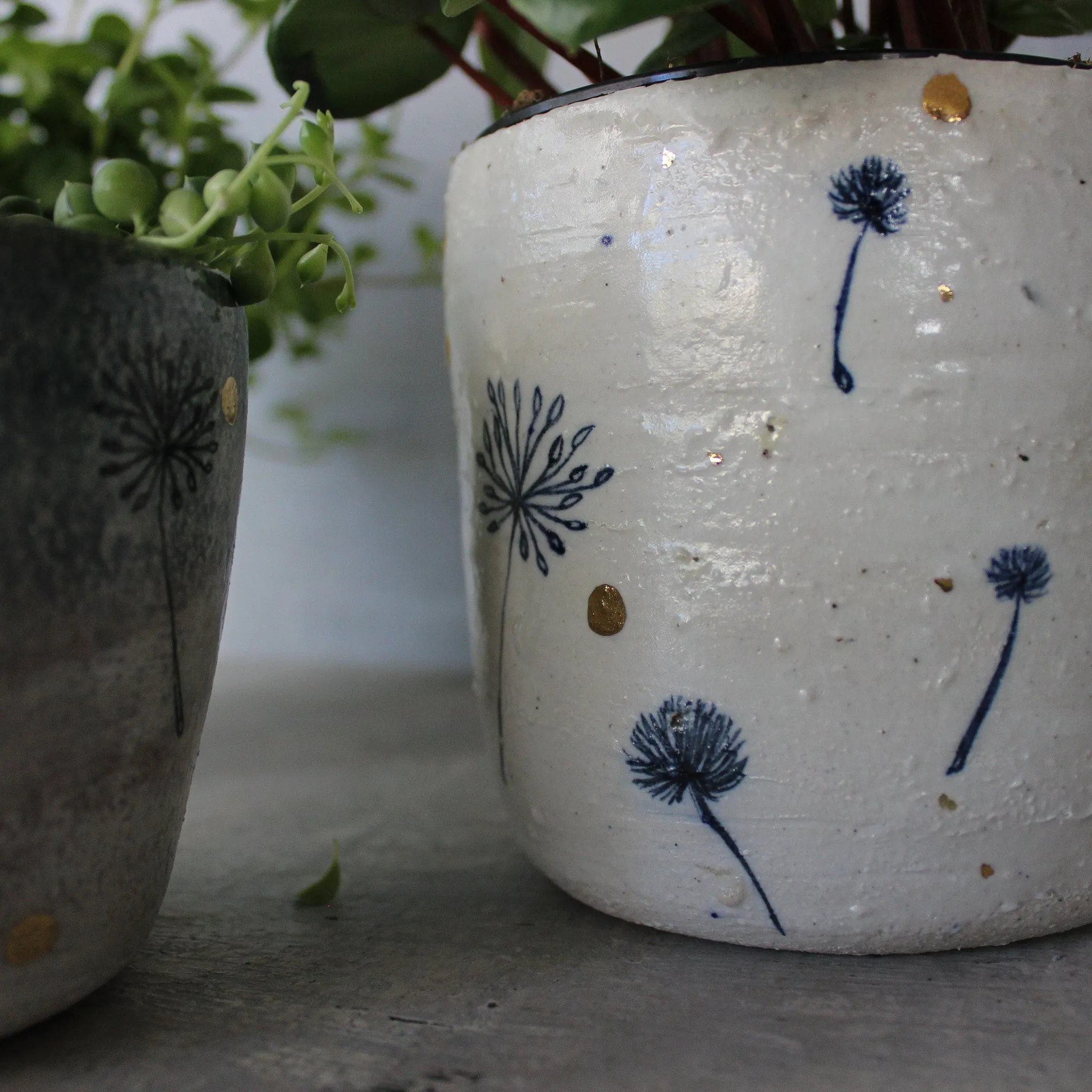 Ceramic Planters Dandelion