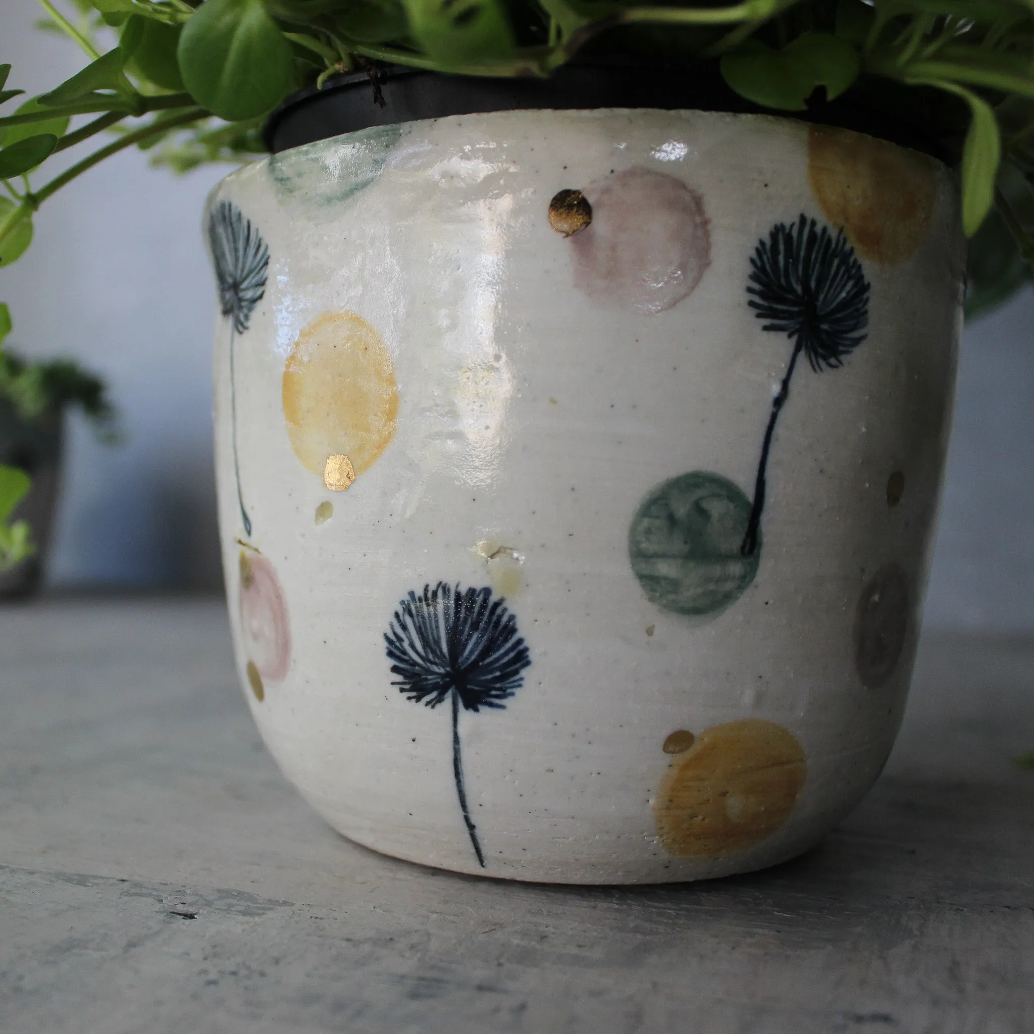 Ceramic Planters Dandelion