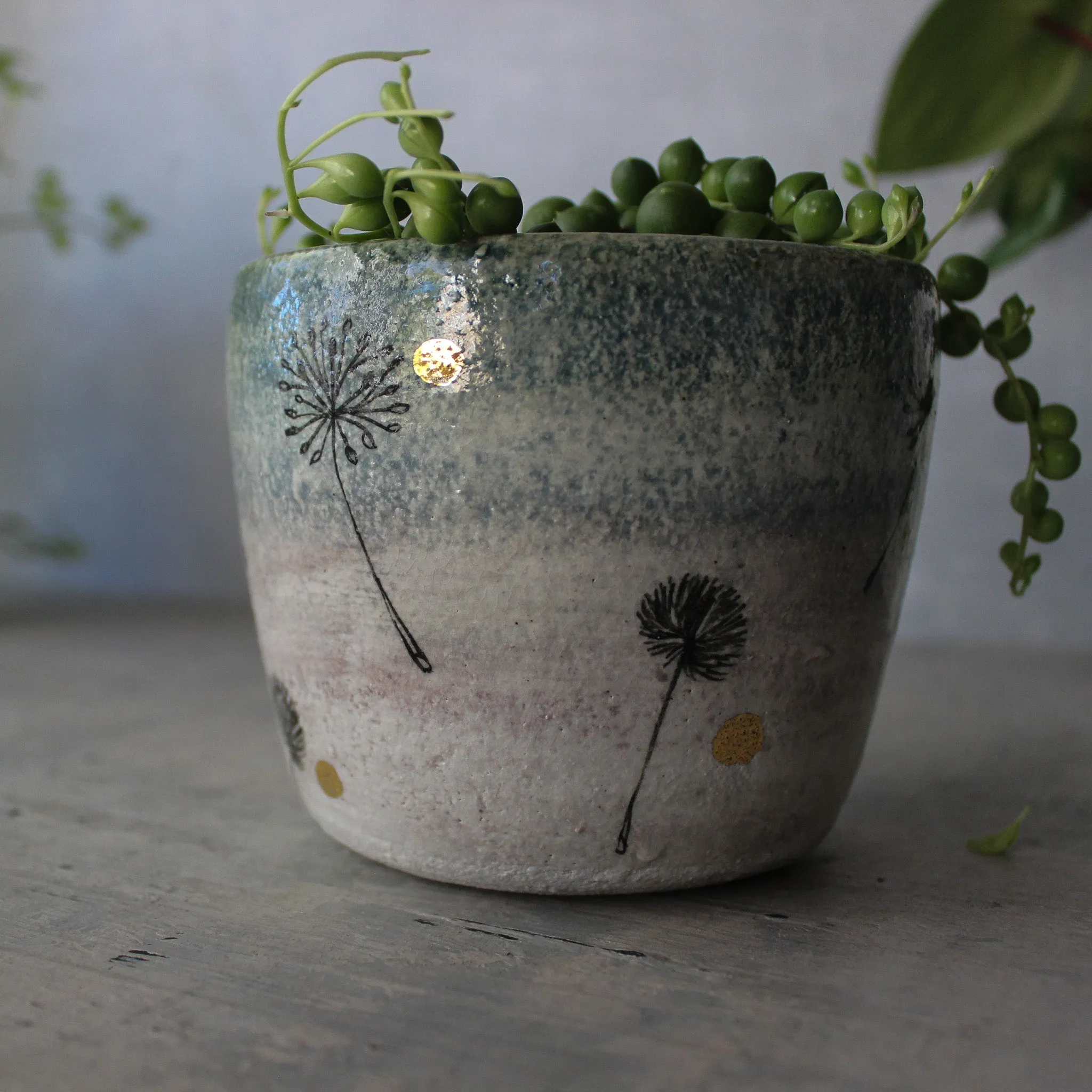 Ceramic Planters Dandelion