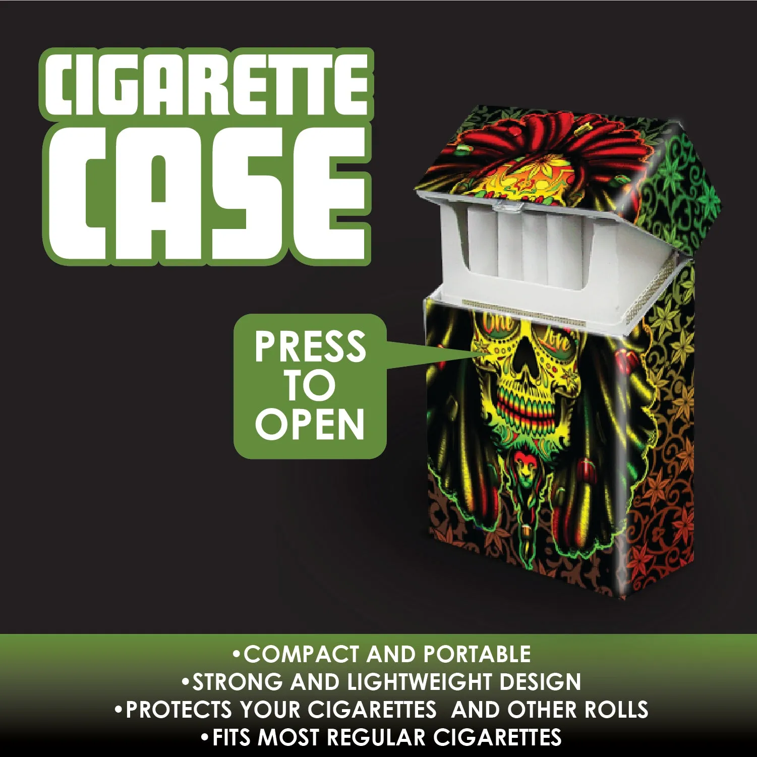 Cigarette Storage Case - 10 Pieces Per Retail Ready Display 27799