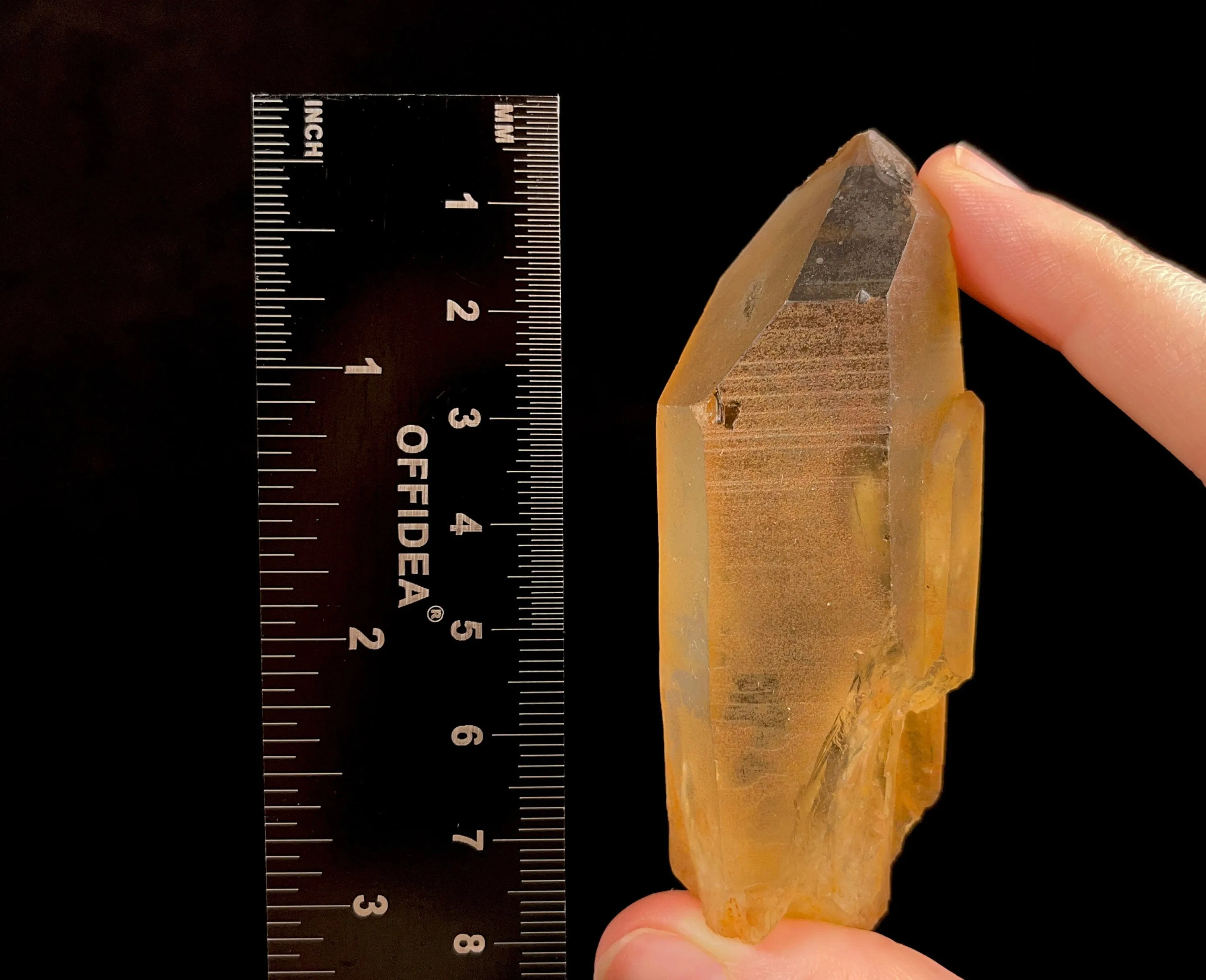 CITRINE Raw Crystal Point - Natural Citrine, Birthstone, Home Decor, Raw Crystals and Stones, 51817