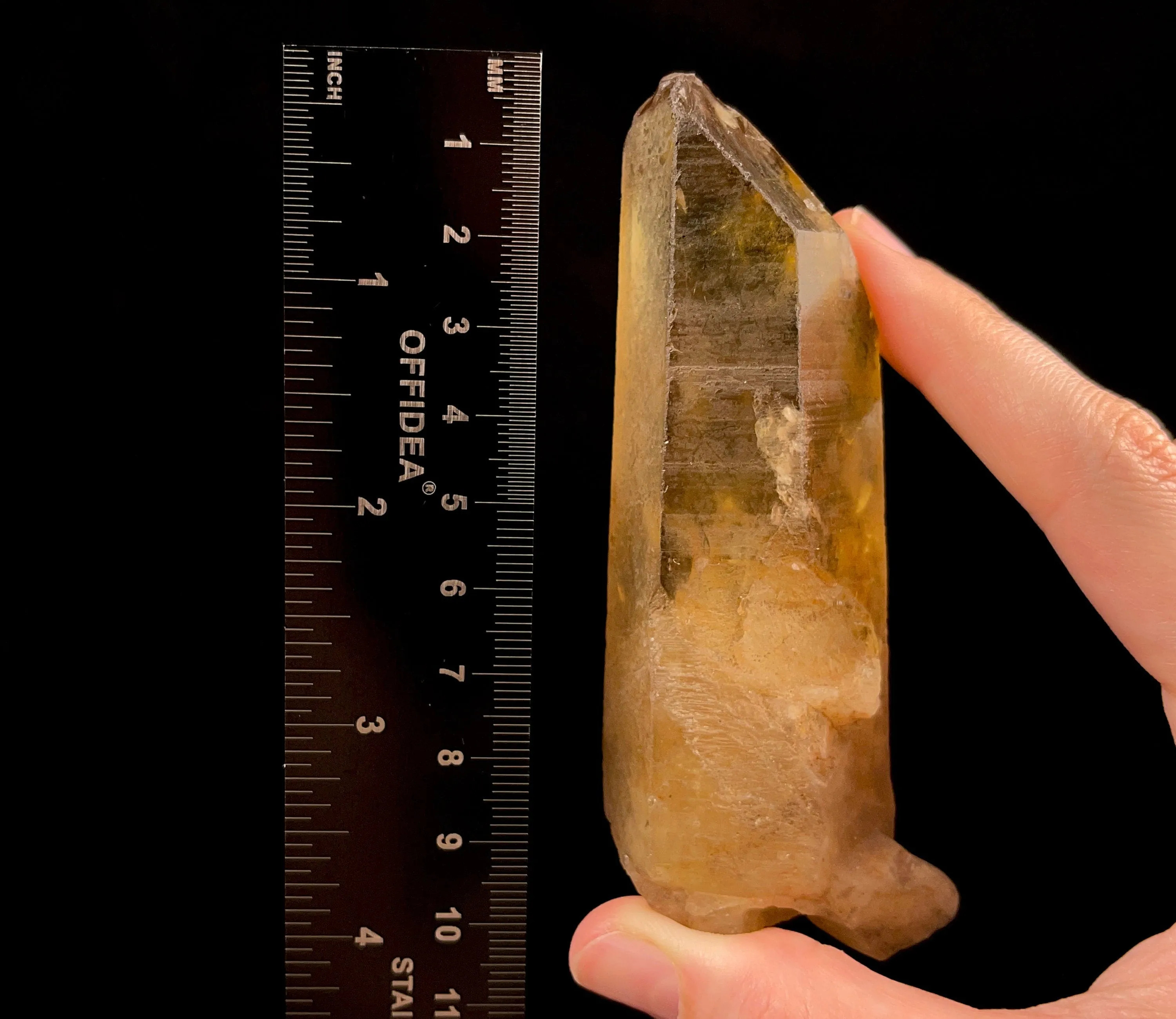 CITRINE Raw Crystal Point - Natural Citrine, Birthstone, Home Decor, Raw Crystals and Stones, 51842