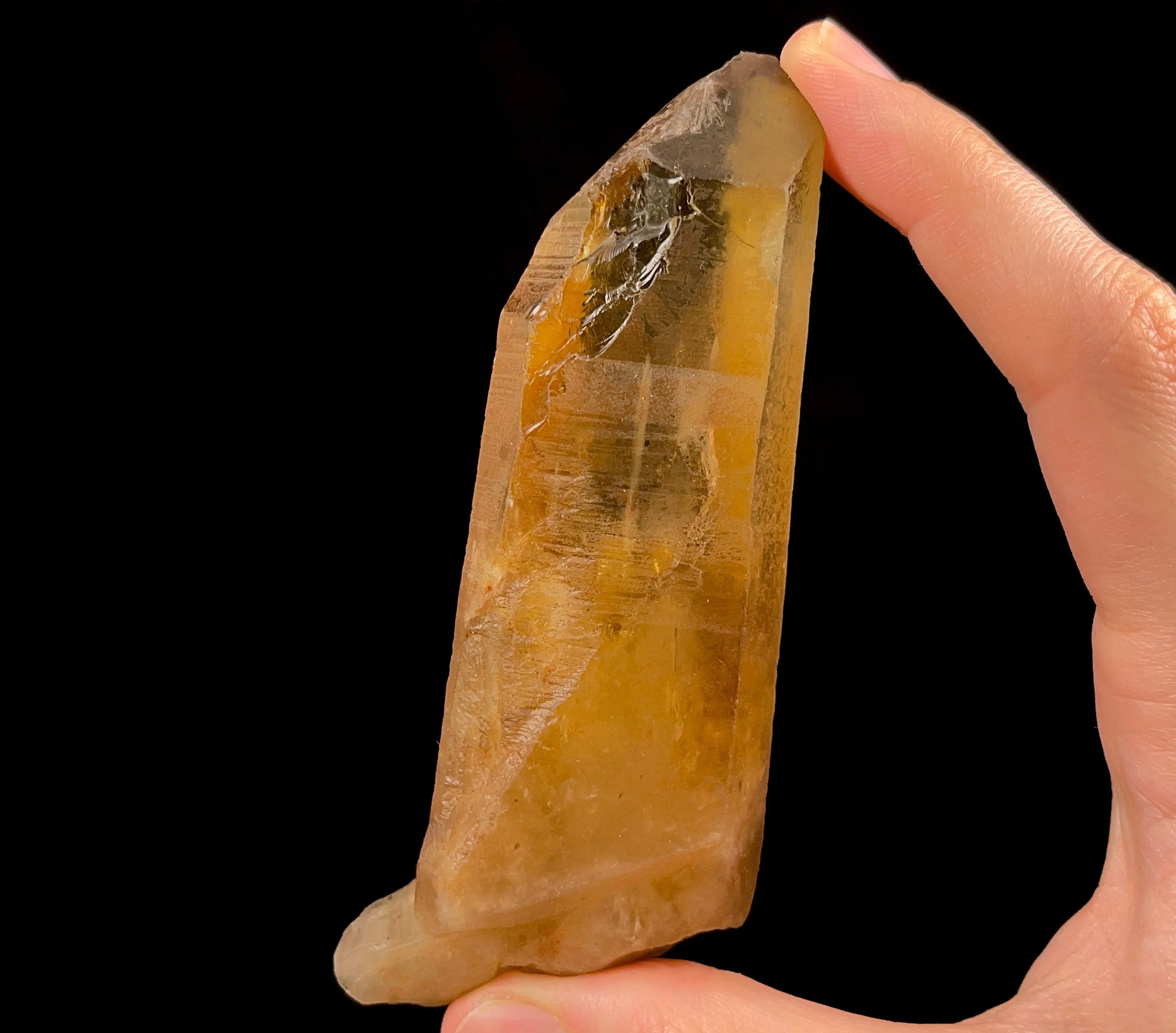 CITRINE Raw Crystal Point - Natural Citrine, Birthstone, Home Decor, Raw Crystals and Stones, 51842