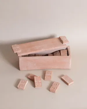 Clay Domino Set