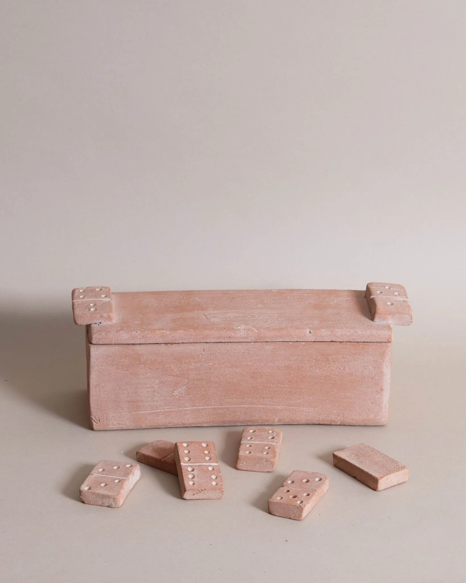 Clay Domino Set