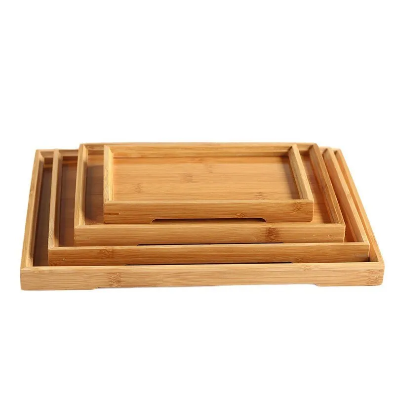 Creative Bamboo Wood Tray