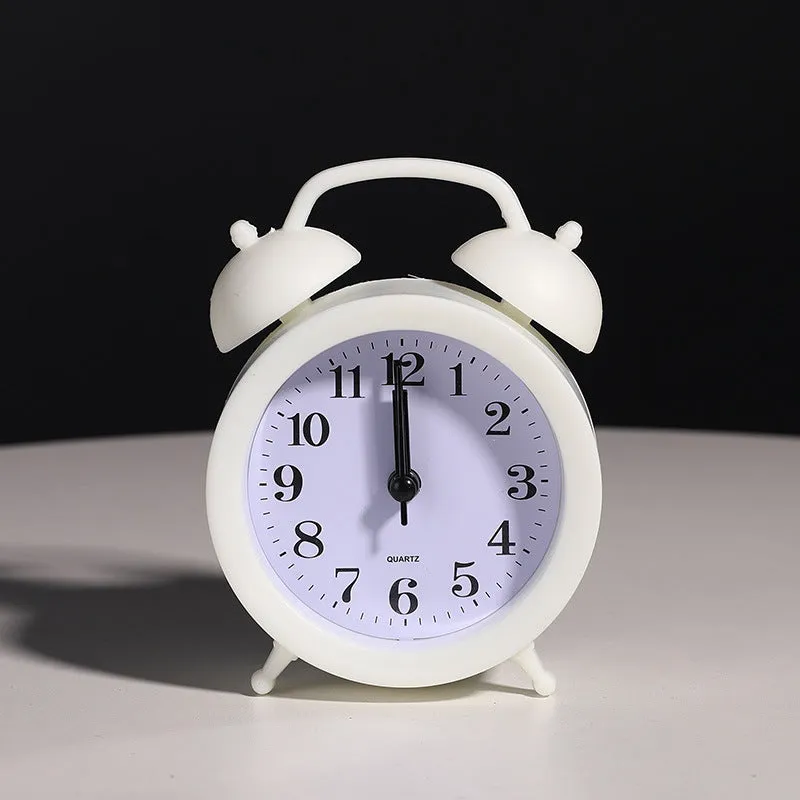 Creative Children's Mute Pointer Alarm Clock Multifunctional Bedroom Living Room Small Clock Hanging Simple Personality Alarm Clock