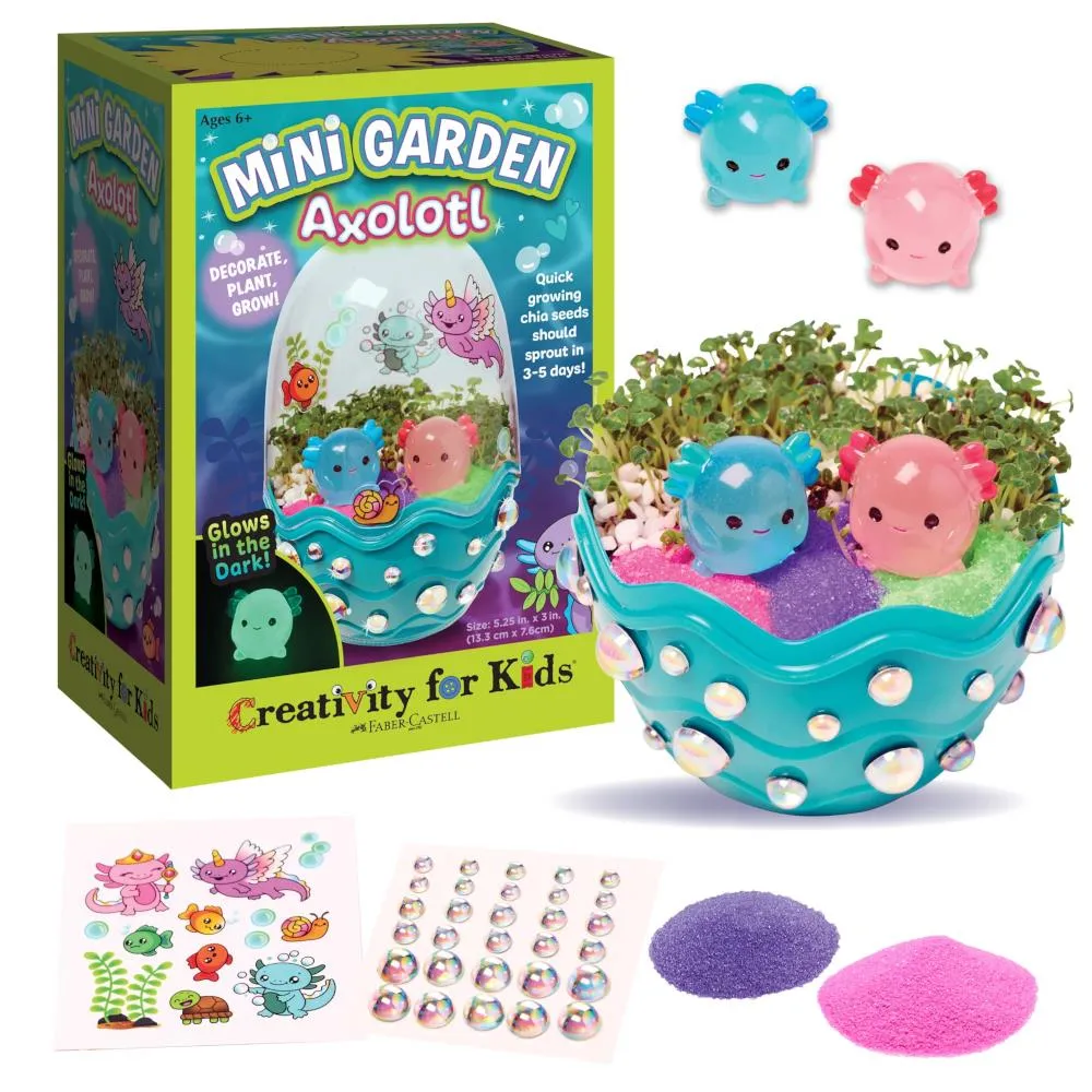 Creativity for Kids Mini Garden Axolotl