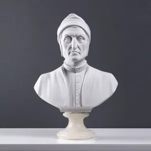 Dante Bust Statue