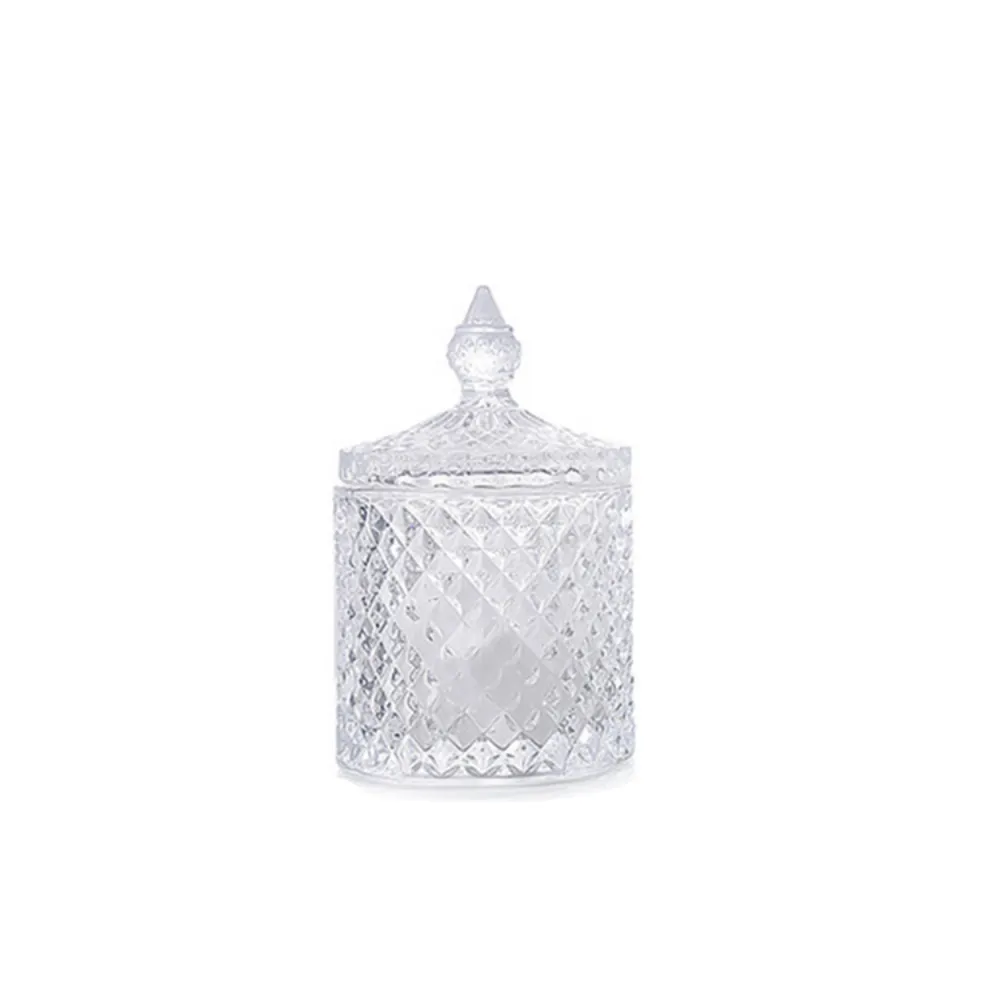 Decorative Glass Storage Jars