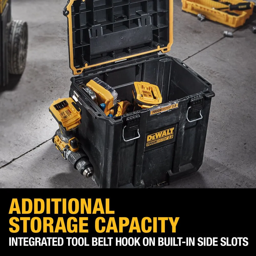 DeWALT DWST08035 TOUGHSYSTEM 2.0 Deep Compact Tool Box w/Dividers, and Organizer