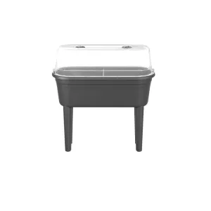 Elho Florus Grow Table Set (Includes Protective Lid) - 78cm x 37cm - Available in Green & Grey