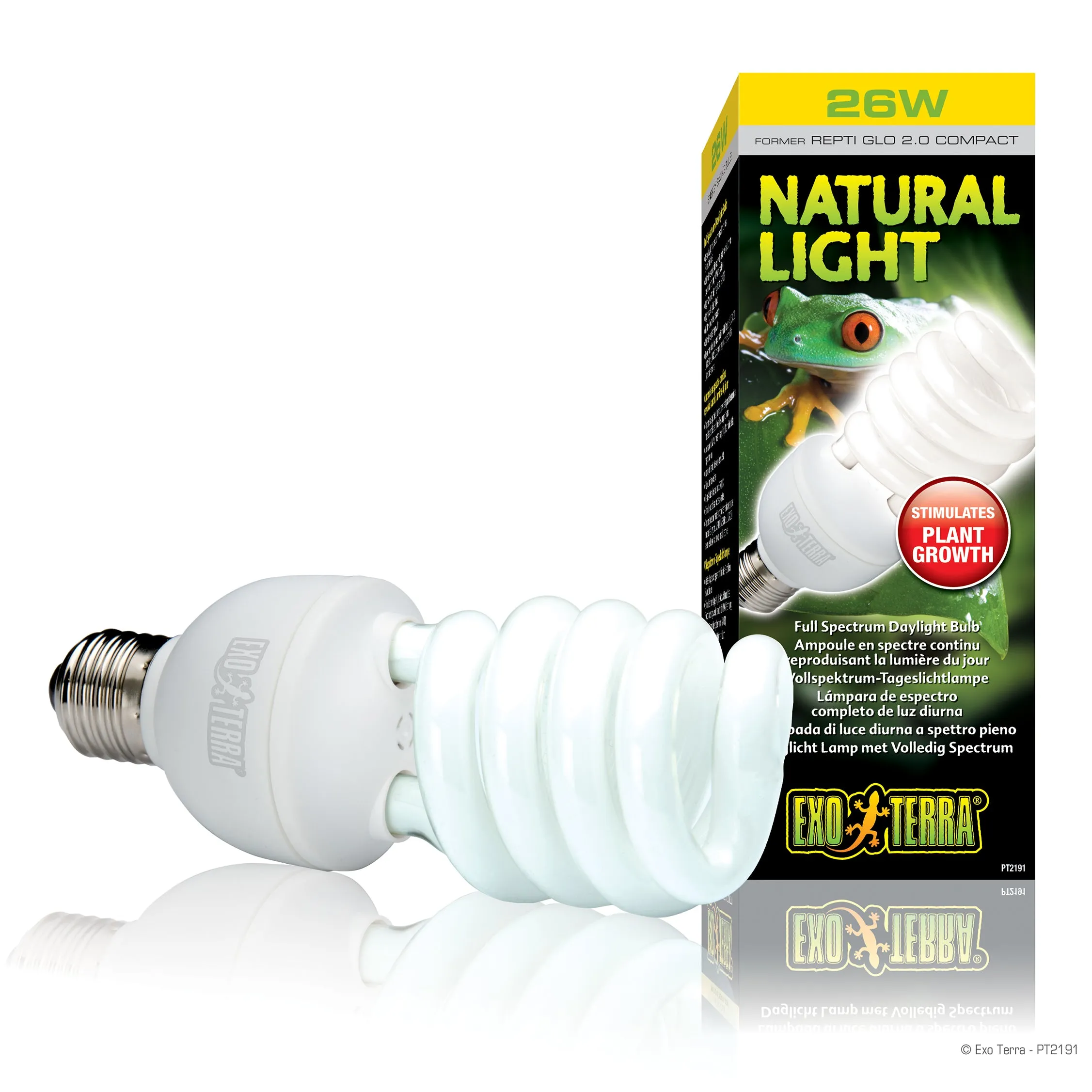 Exo Terra Natural Light Full Spectrum Daylight Bulb