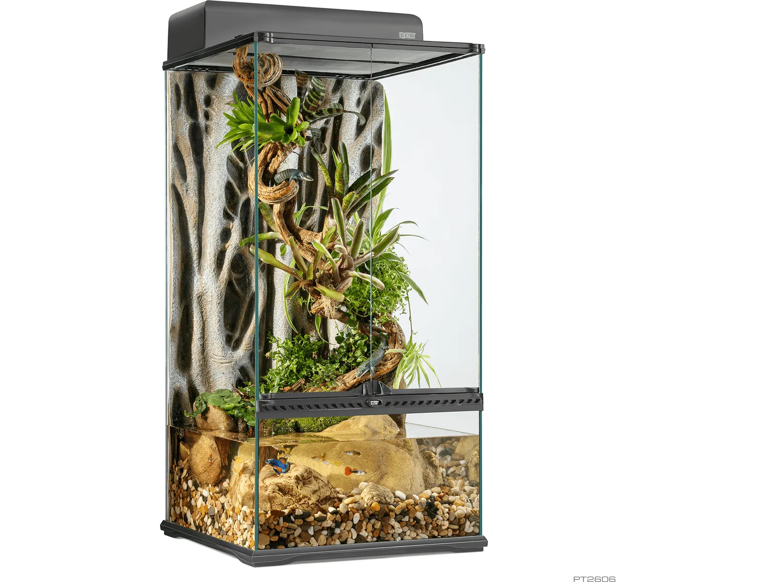 Exo Terra Natural Terrarium small X-Tall - 45 x 45 x 90cm