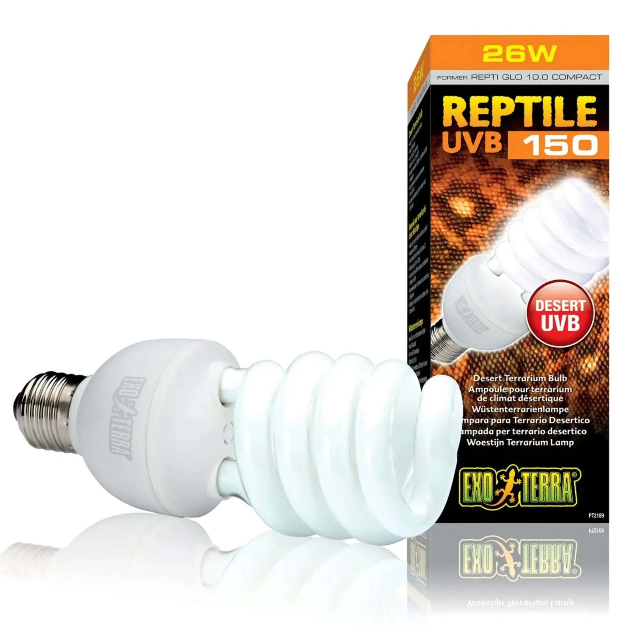 Exo Terra Reptile UVB150 Compact Lamp