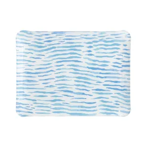 Fabric Tray Small Arles Blue