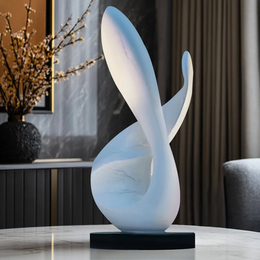 FINEST Custom Abstract White Indoor Sculpture FF-036