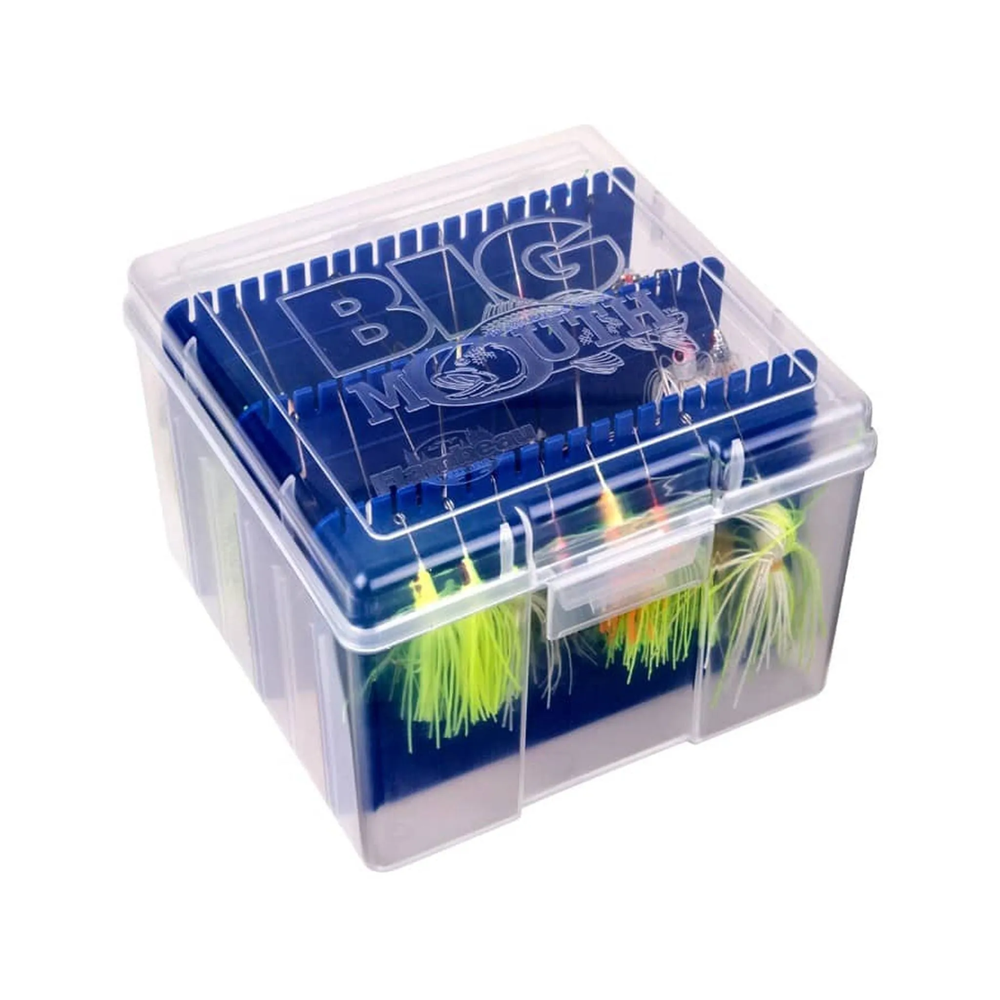 Flambeau 00550 Large Spinnerbait Storage Box w Big Mouth