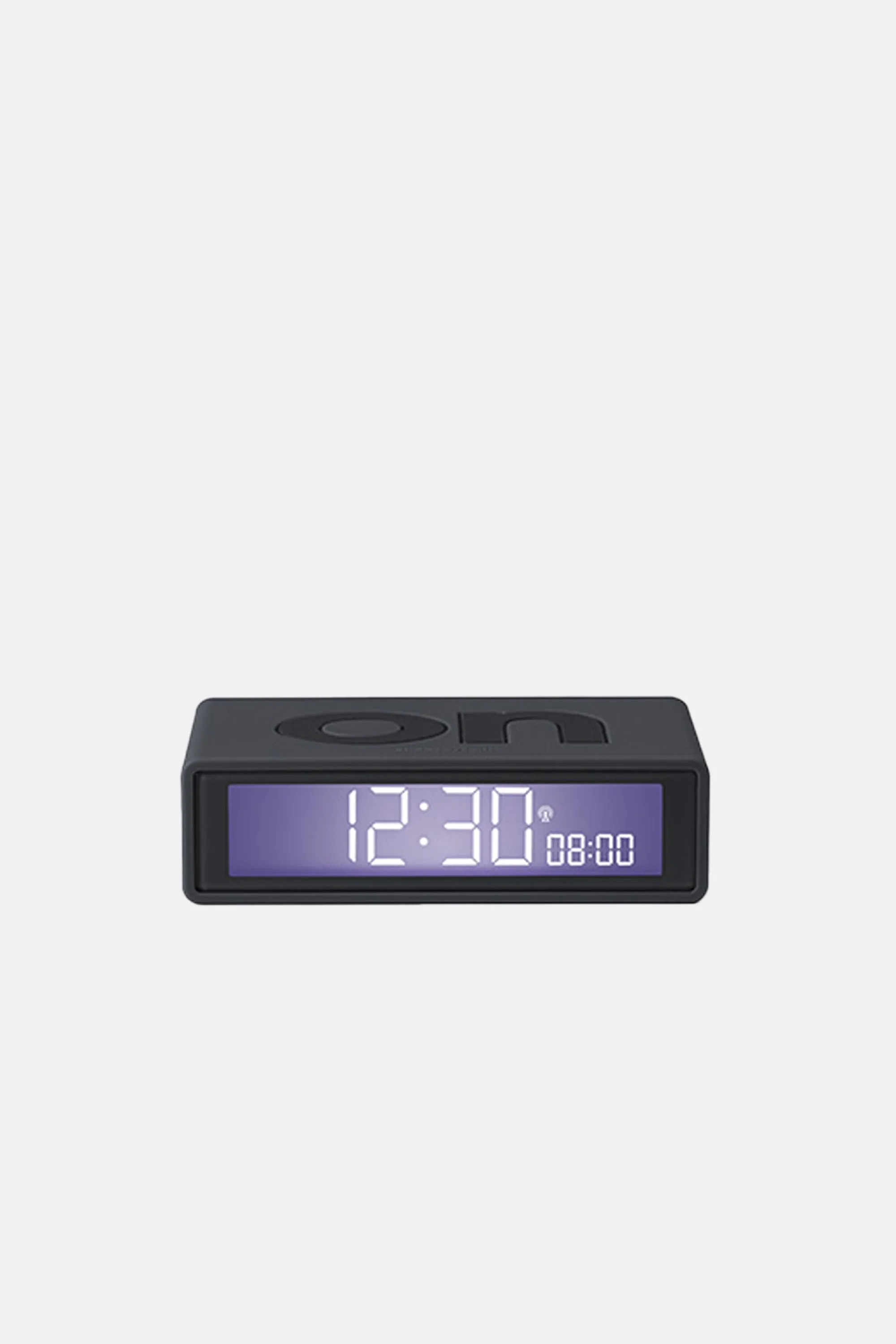 Flip  Clock Reversible Alarm Clock - Dark Grey