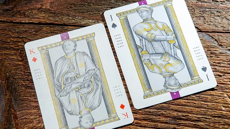 Florentia Antica Playing Cards by Elettra Deganello