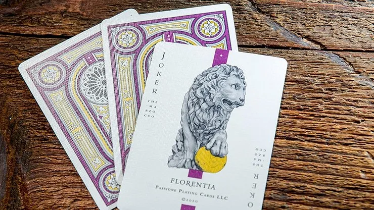 Florentia Antica Playing Cards by Elettra Deganello