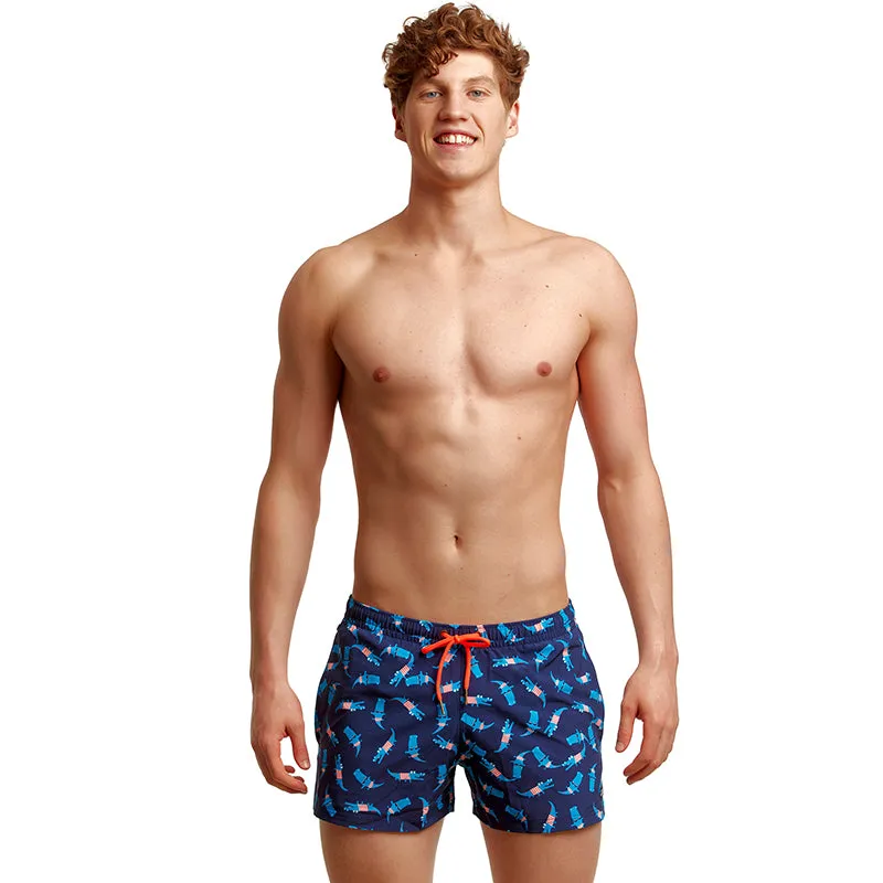 Funky Trunks - Croc Top - Mens Shorty Shorts Short