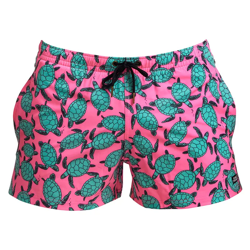 Funky Trunks - Paddling Pink - Mens Shorty Shorts Short