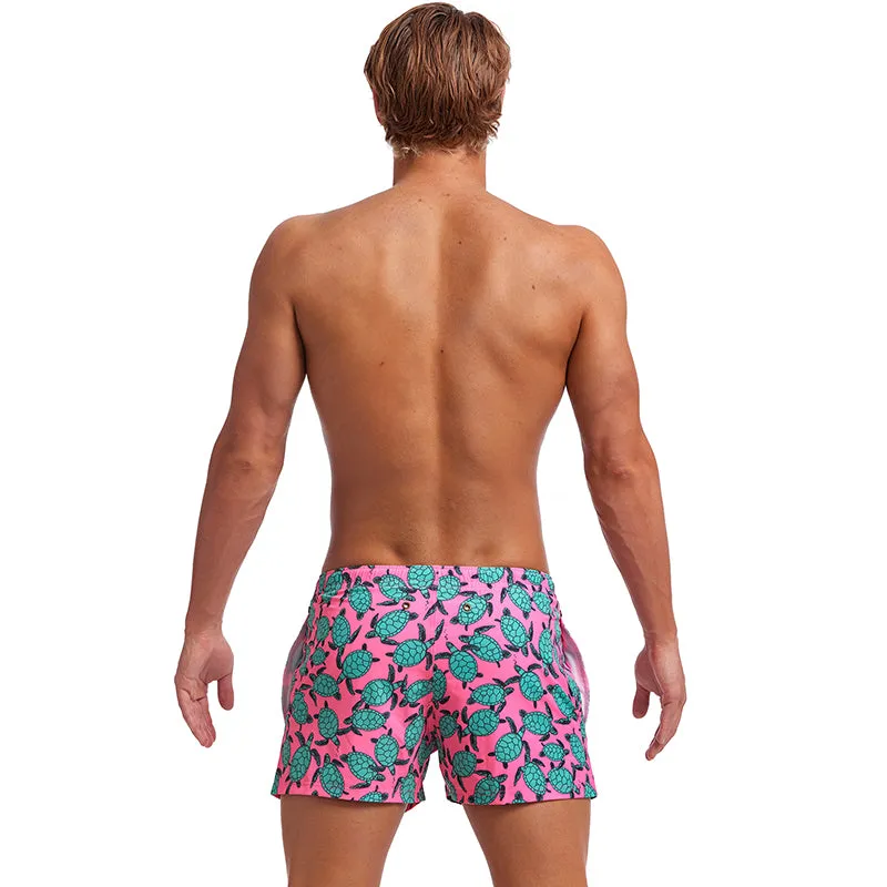 Funky Trunks - Paddling Pink - Mens Shorty Shorts Short