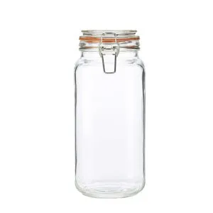 Genware Glass Terrine Jar 2L- Pack 6