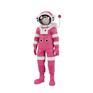 Gorillaz 2D Astronauts Music Figure Art Toy by SuperPlastic