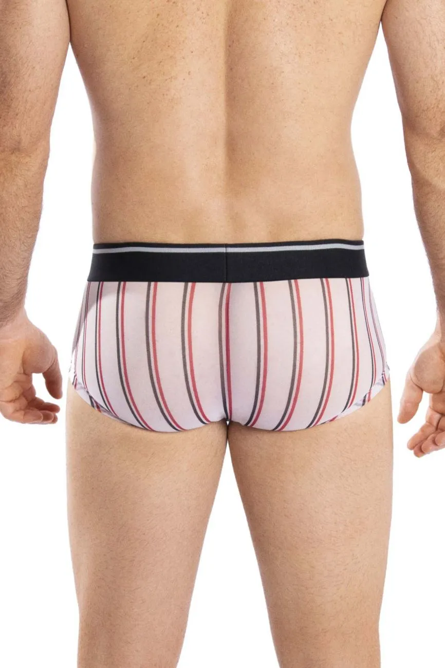 HAWAI 42053 Lines Mini Trunks Color White